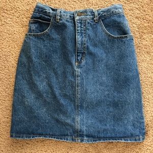 Vintage Georges Marciano for Soon Jean Skirt 80’s